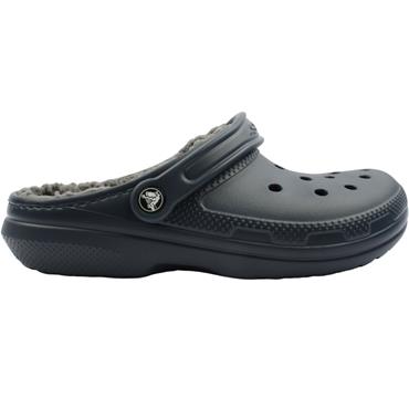 CROCS 203591 459 UNISEX LINED CLOG - NAVY GREY